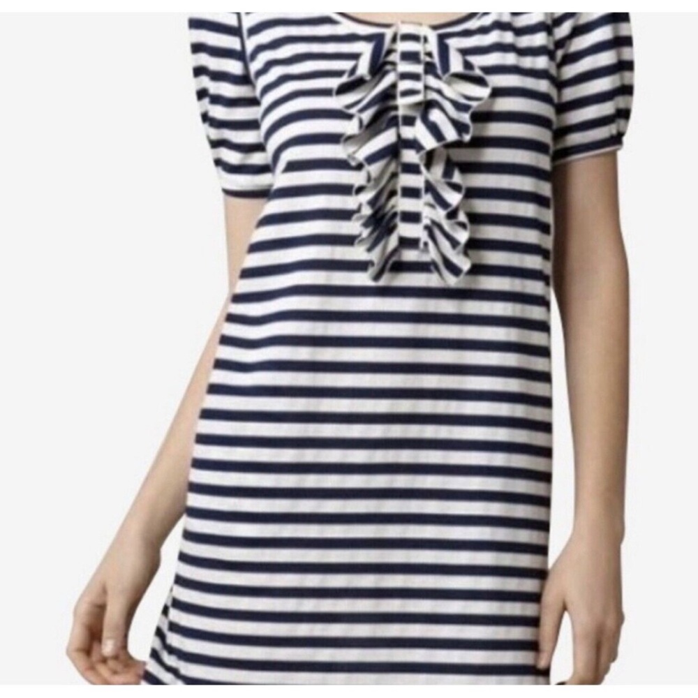 See‎ by Chloé Dress navy White knit Mini Dress Nautical 42 6